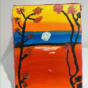 Sunset painting
